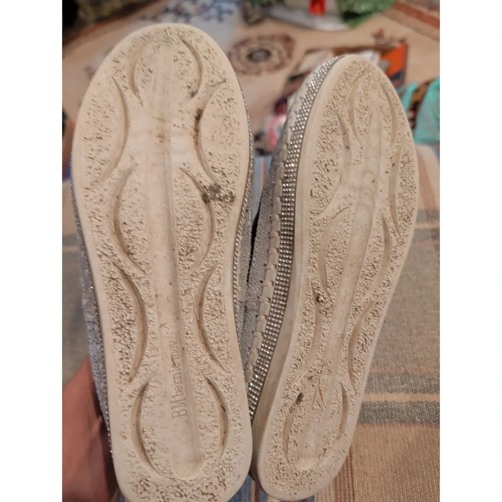 Bernie Mev TW187 Women's Size 8 US Size 39 EU Black Slip On Memory Foam